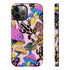 Magic Mushrooms and Frogs Phone Case in Pastel